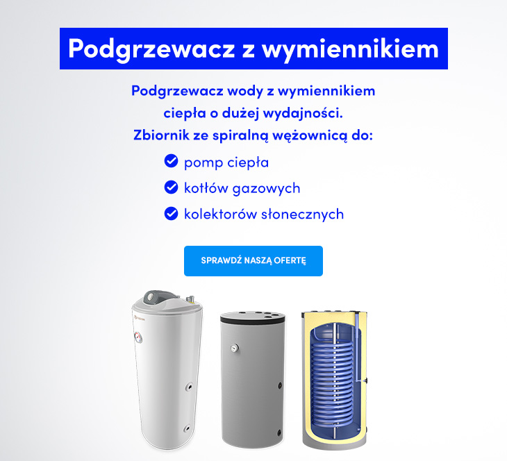 Zbiorniki z wymiennikiem ciepła